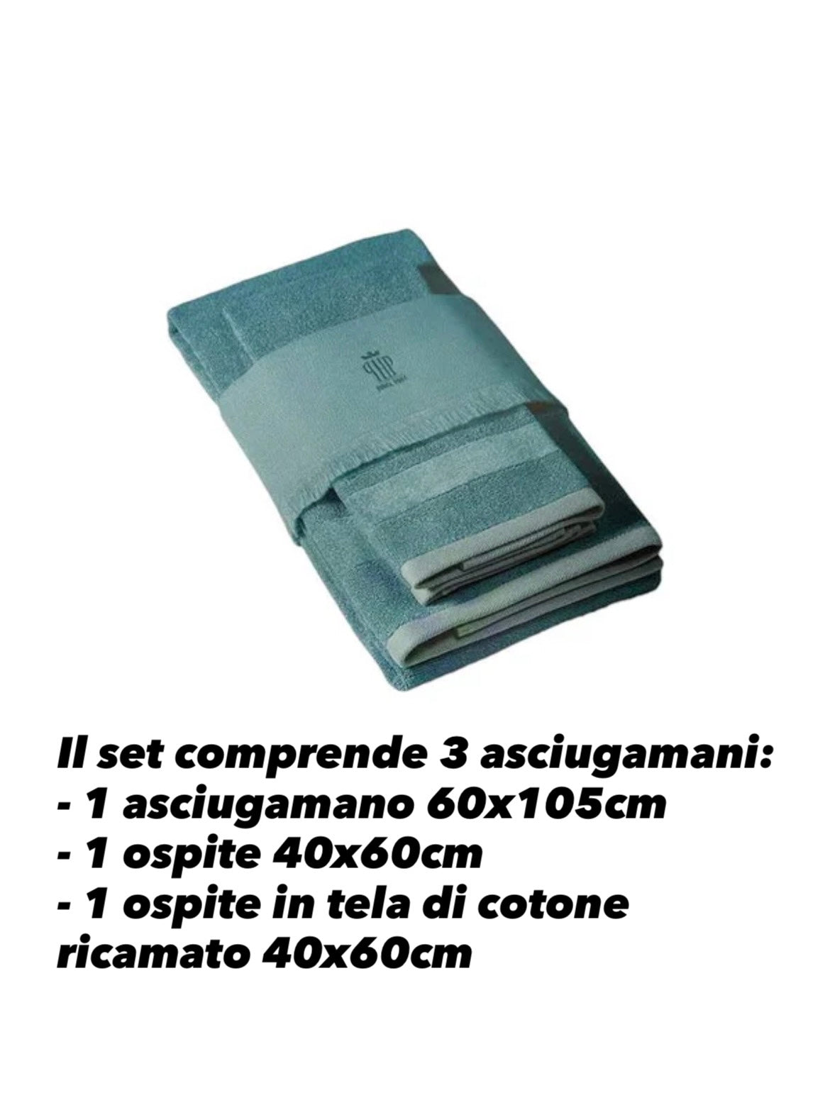Set 3 pezzi asciugamani (1+2) Joy Melange - PHP Home Philosophy