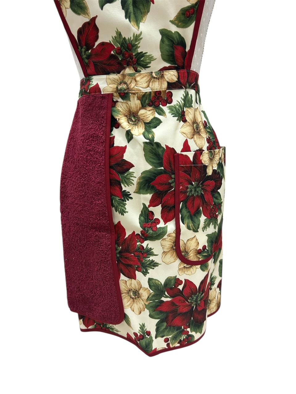 Grembiule con asciughino Natale America - Bottaro