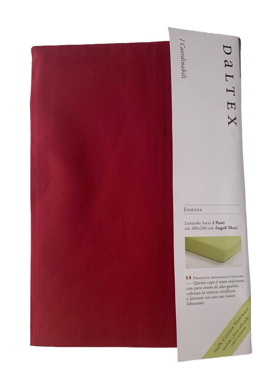 Lenzuolo sotto con angoli maxi matrimoniale Essenza - Daltex