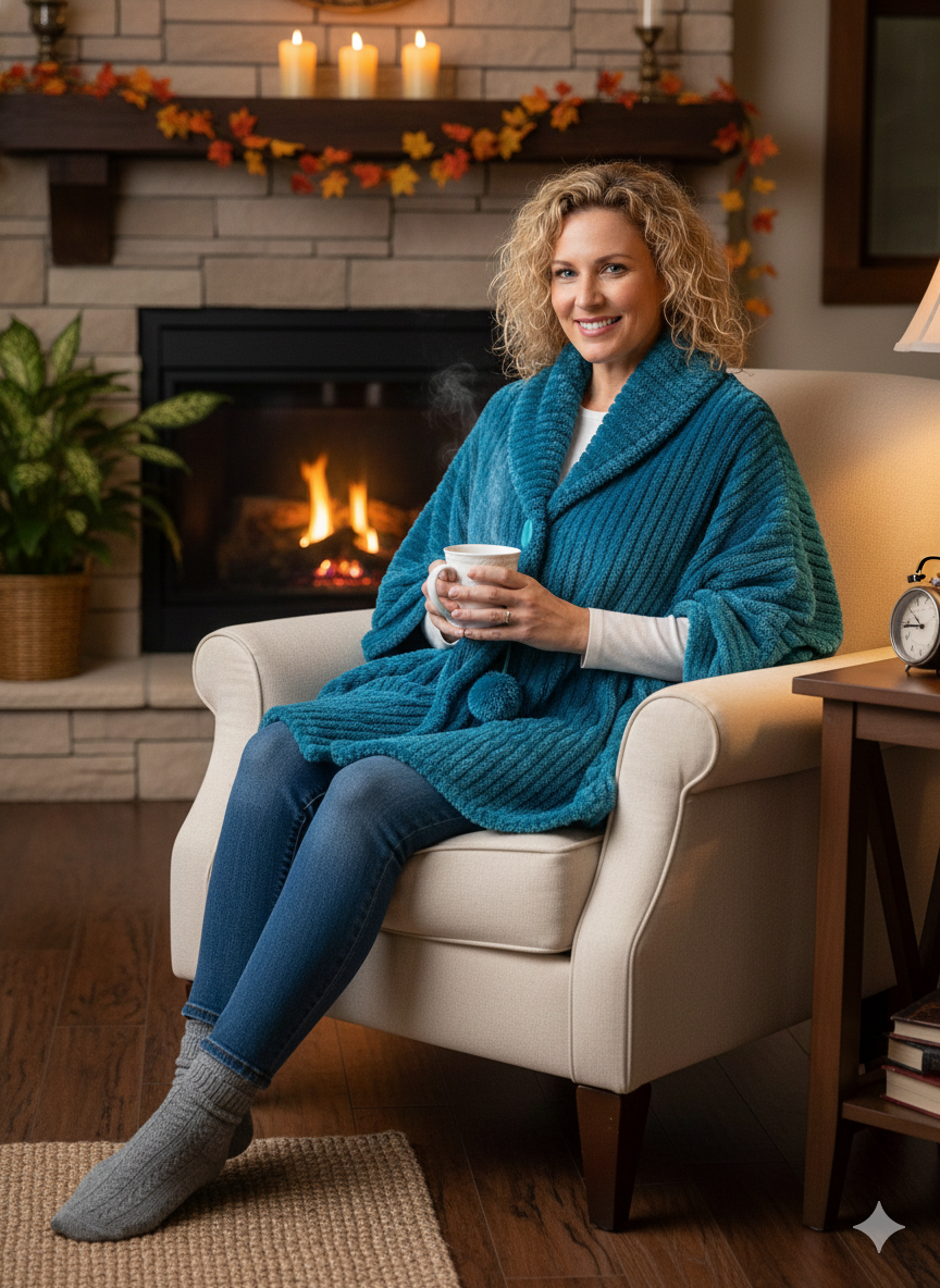 Mantella donna in pile Morbidone - GF Ferrari