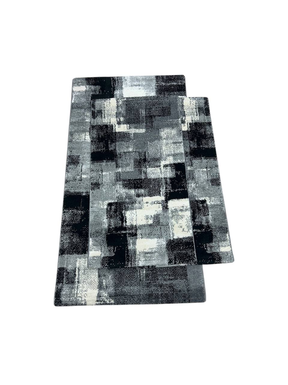 Parure Tappeti (3 pezzi) Milano Prestige Grigio - WMD