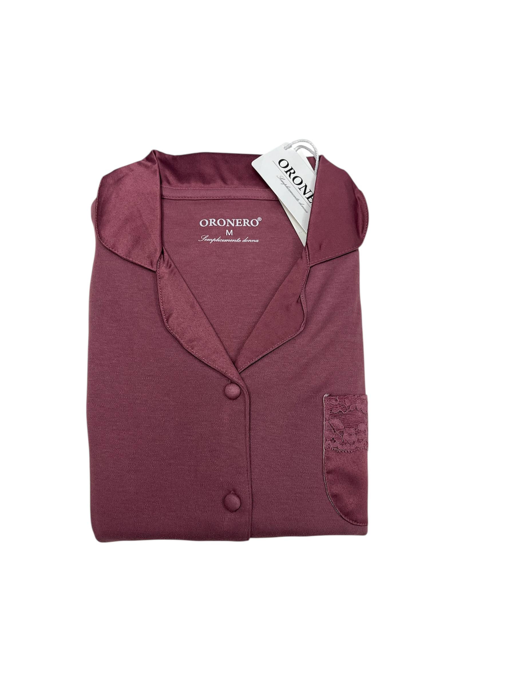 Pigiama donna caldo cotone OD484 - ORONERO