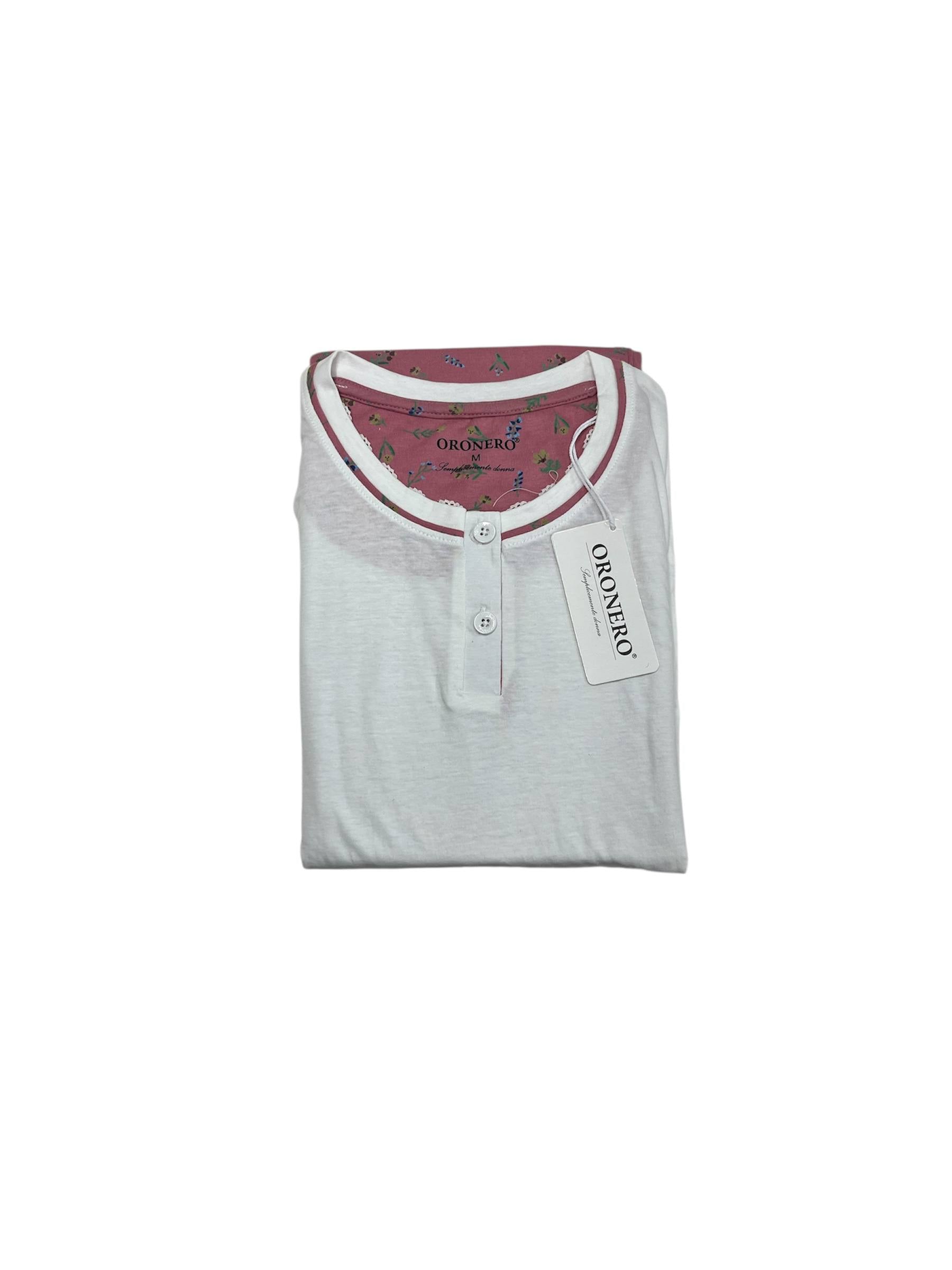 Pigiama donna cotone OD558 - ORONERO
