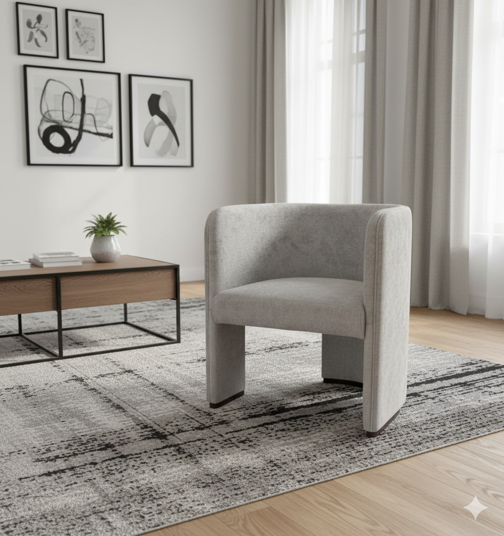 Poltrona imbottita Zen Corda - Reevèr