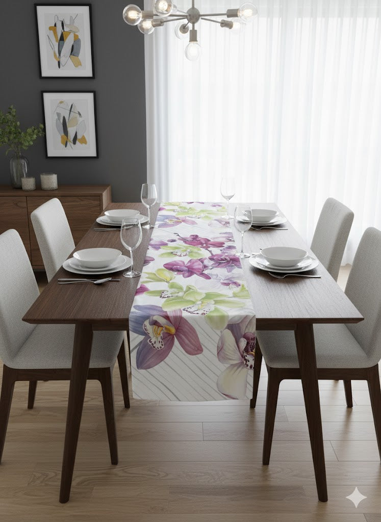 Runner Orchidea 45x150cm - Maison Sucrèe