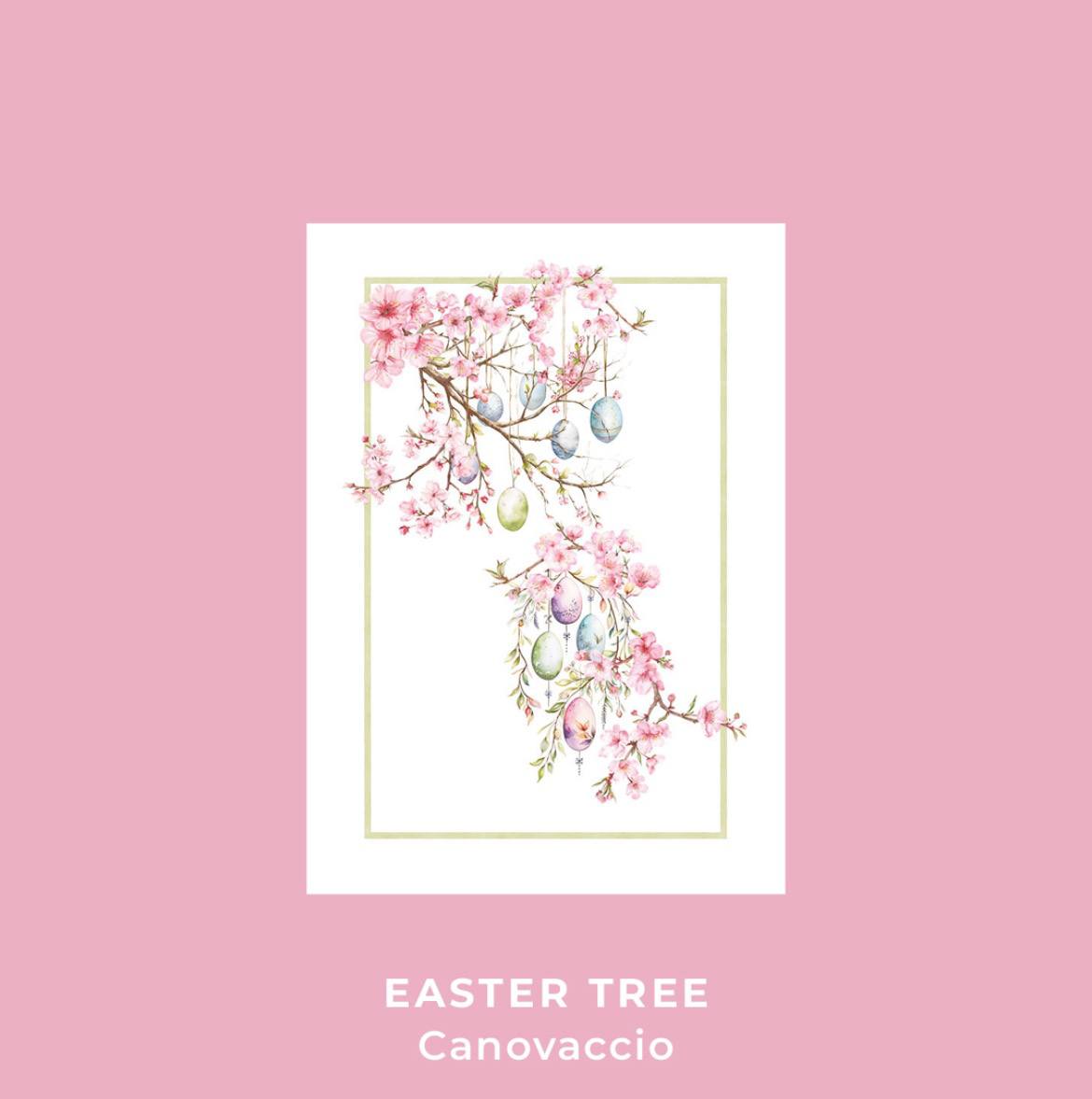 Strofinaccio Pasqua Easter Tree - Tessitura Randi