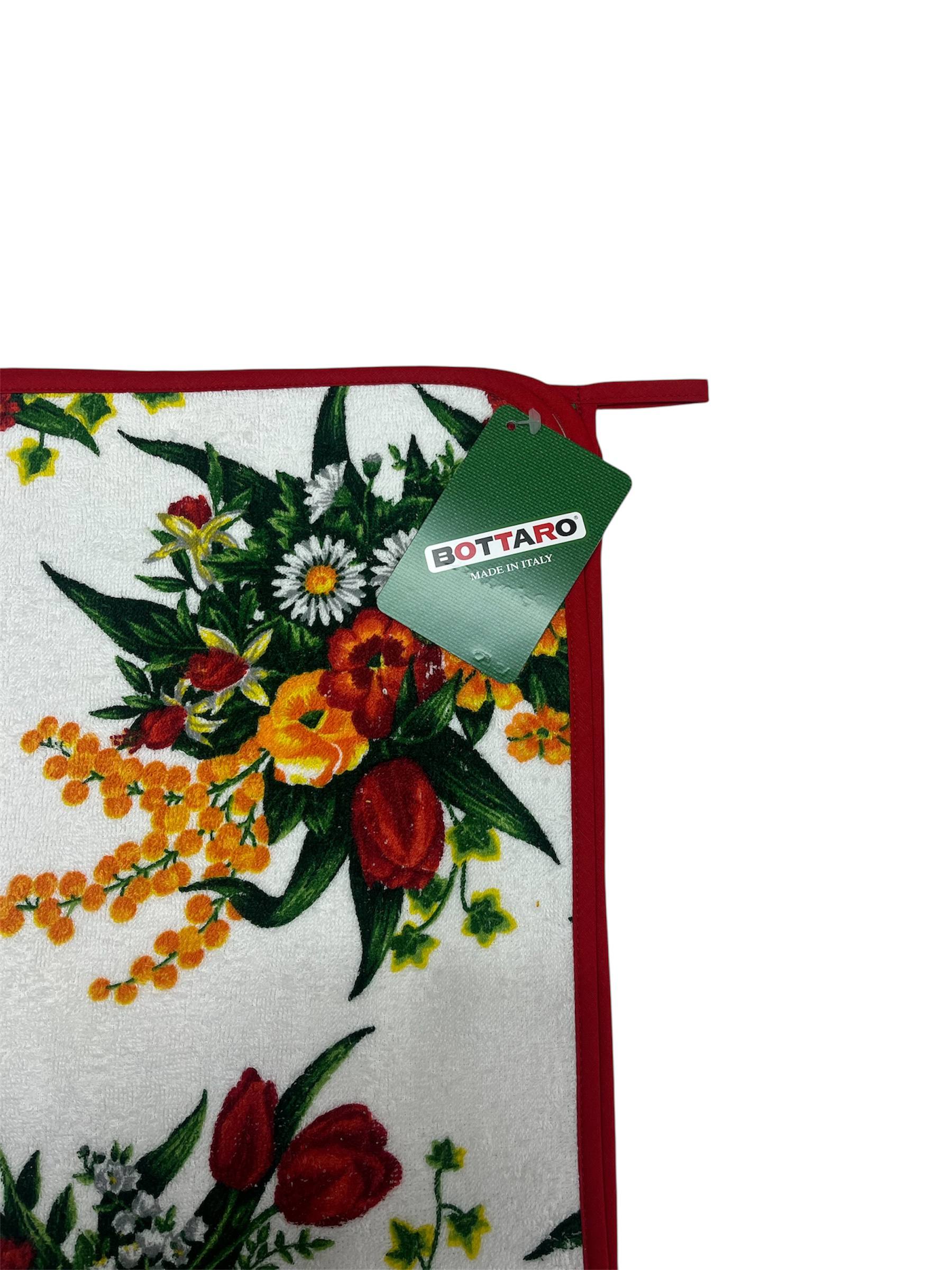 Strofinaccio in spugna Primavera - Bottaro