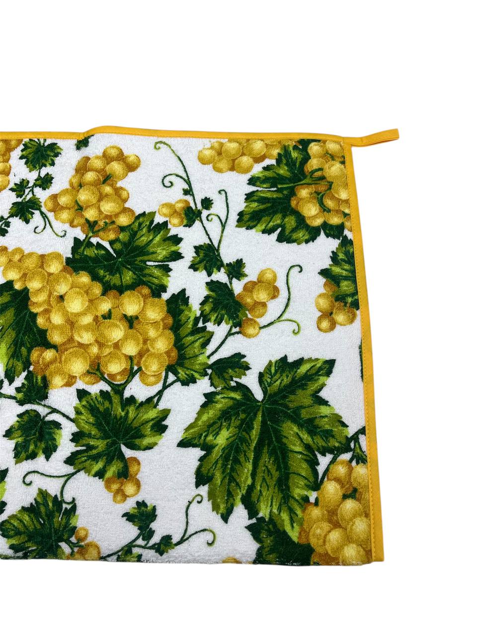 Strofinaccio in spugna Vite gialla - Bottaro