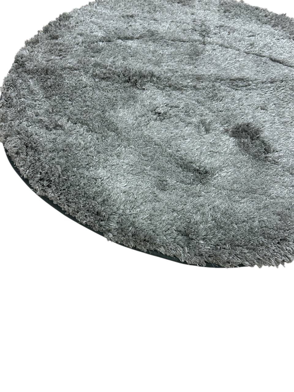 Tappeto Rotondo Ø 80cm Custoza Grigio - Maison Sucrèe