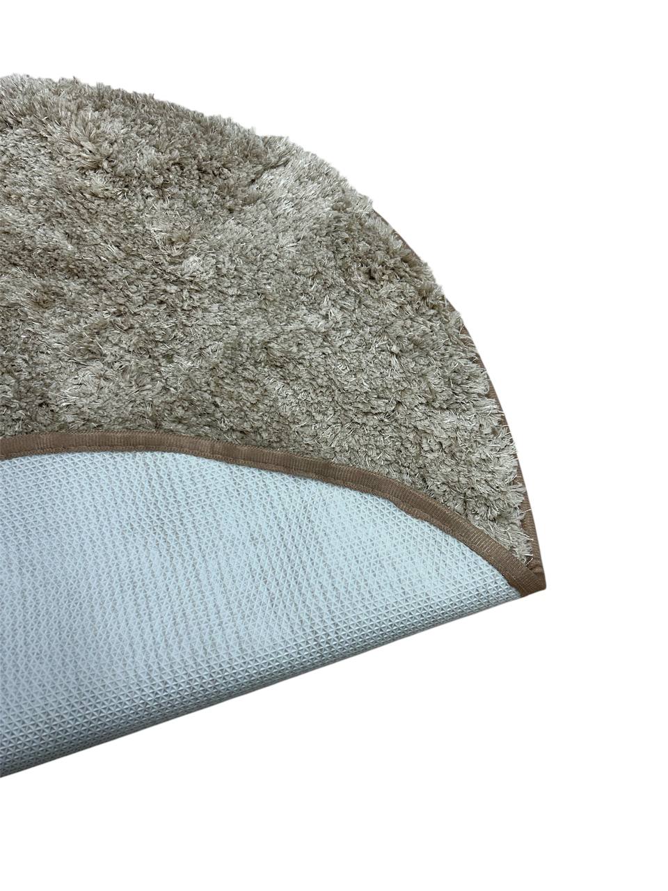 Tappeto Rotondo Ø 80cm Custoza Tortora - Maison Sucrèe