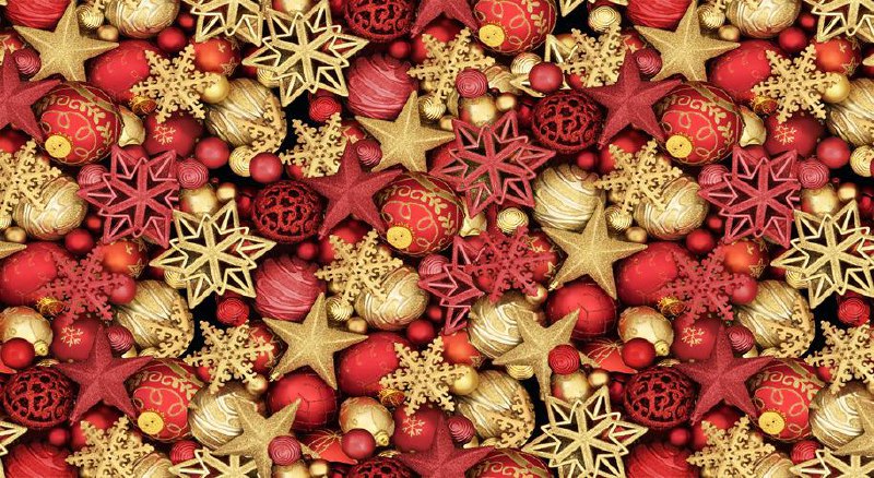 Tappeto natalizio in vinile 50x250cm Natale 05 - WMD