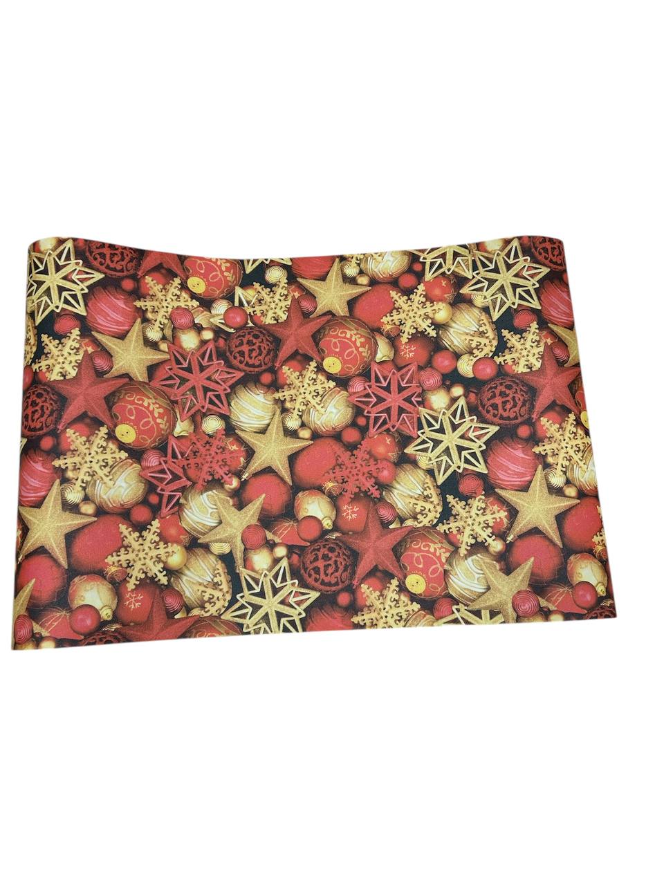 Tappeto natalizio in vinile 50x250cm Natale 05 - WMD