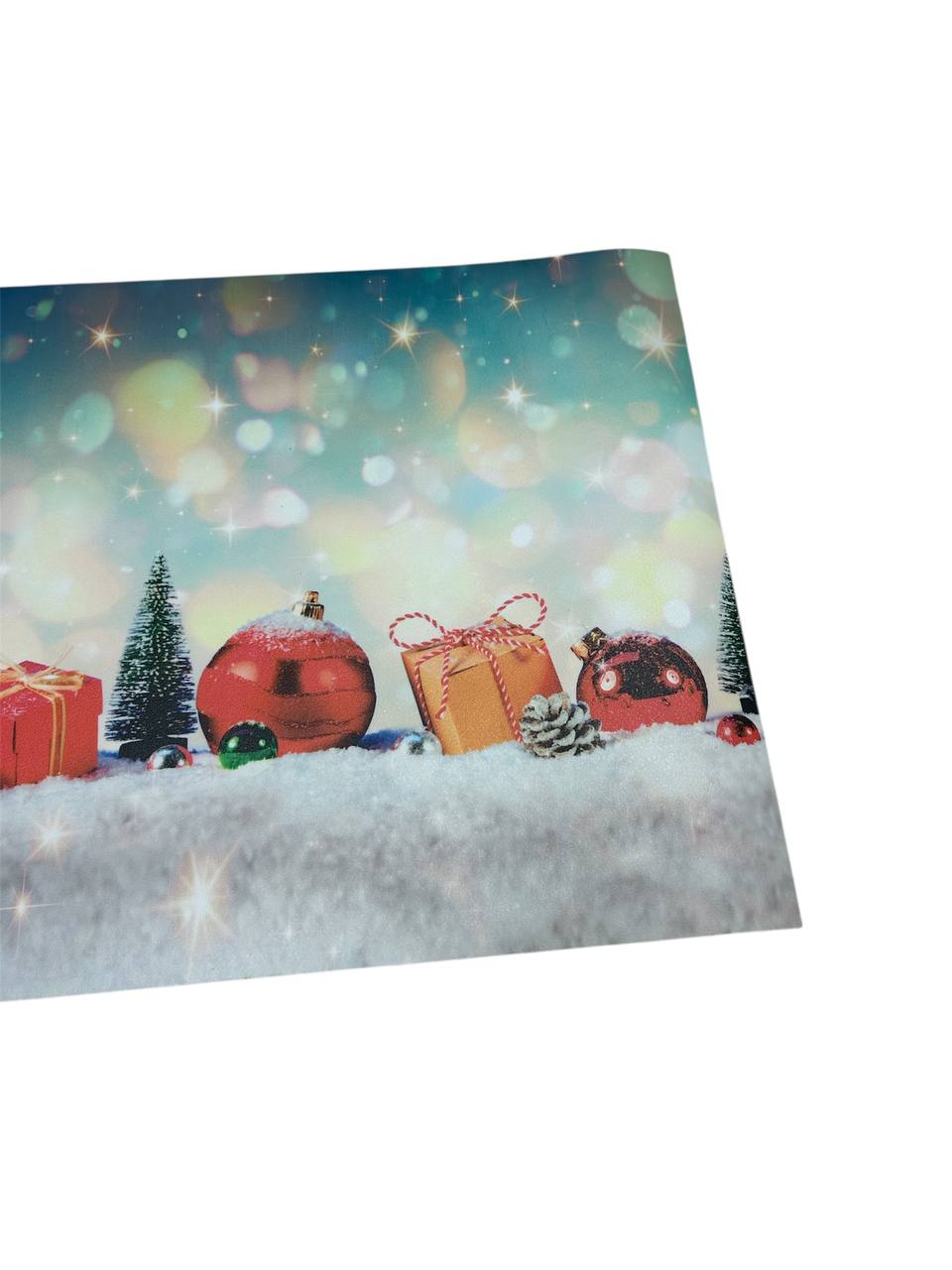 Tappeto natalizio in vinile 50x250cm Natale 10 - WMD