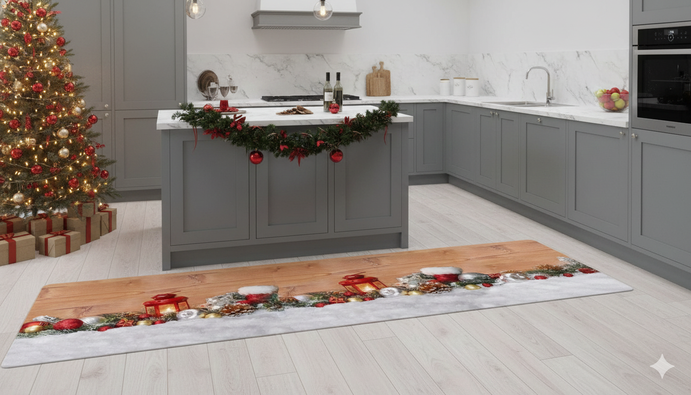 Tappeto natalizio in vinile Natale 01 - WMD