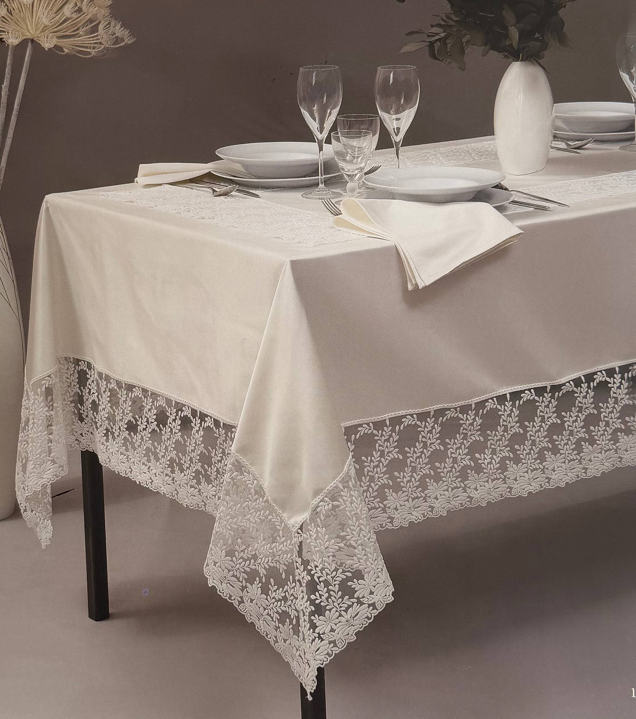 Tovaglia con tovaglioli Ginevra - David Home