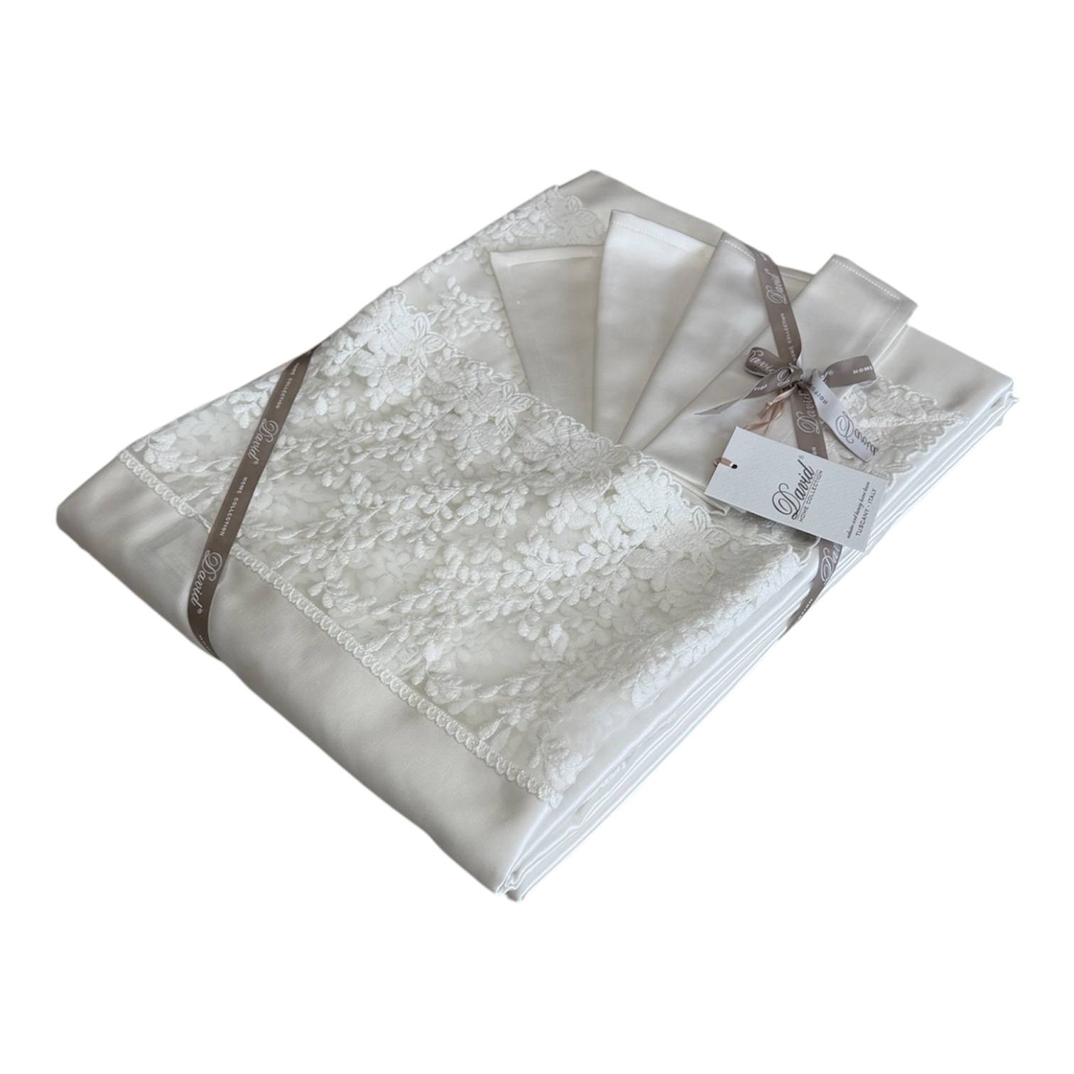 Tovaglia con tovaglioli Ginevra - David Home