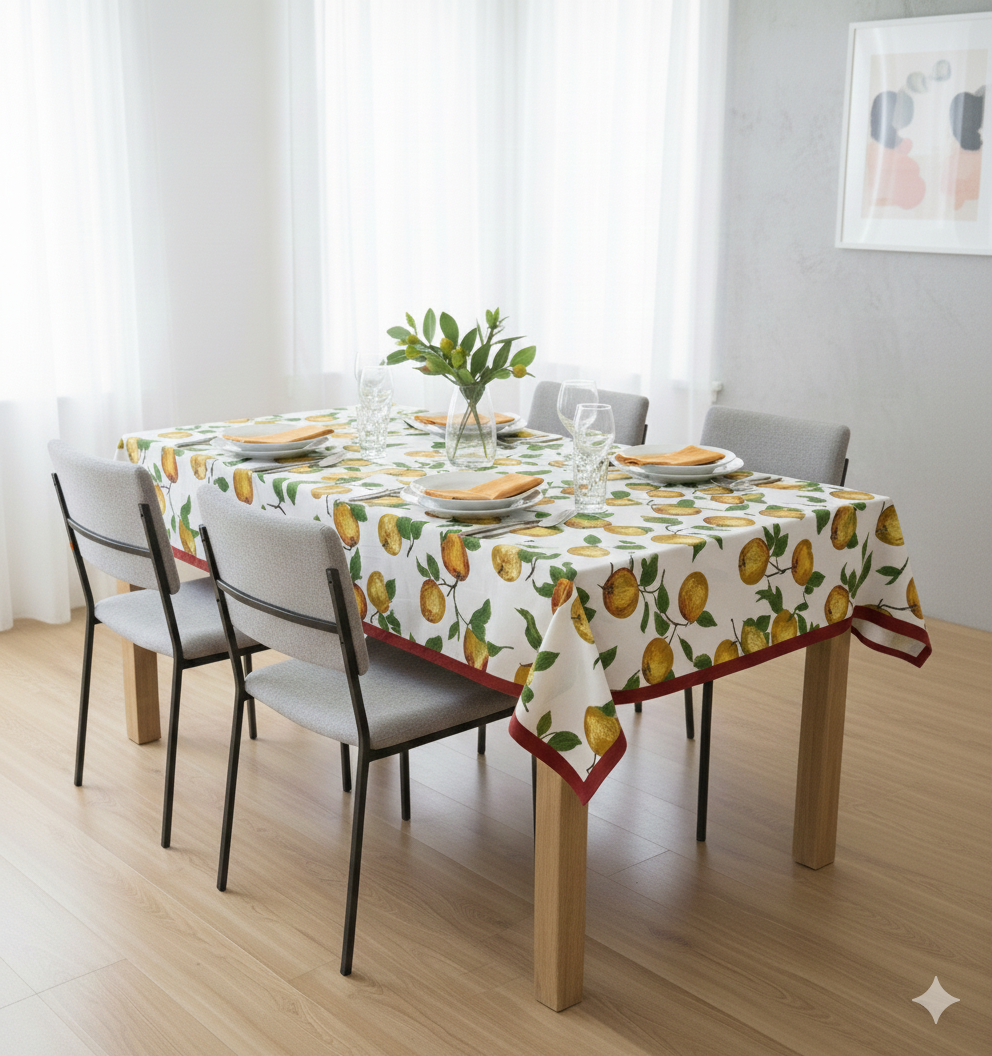 Tovaglia in cotone Mele - Bottaro