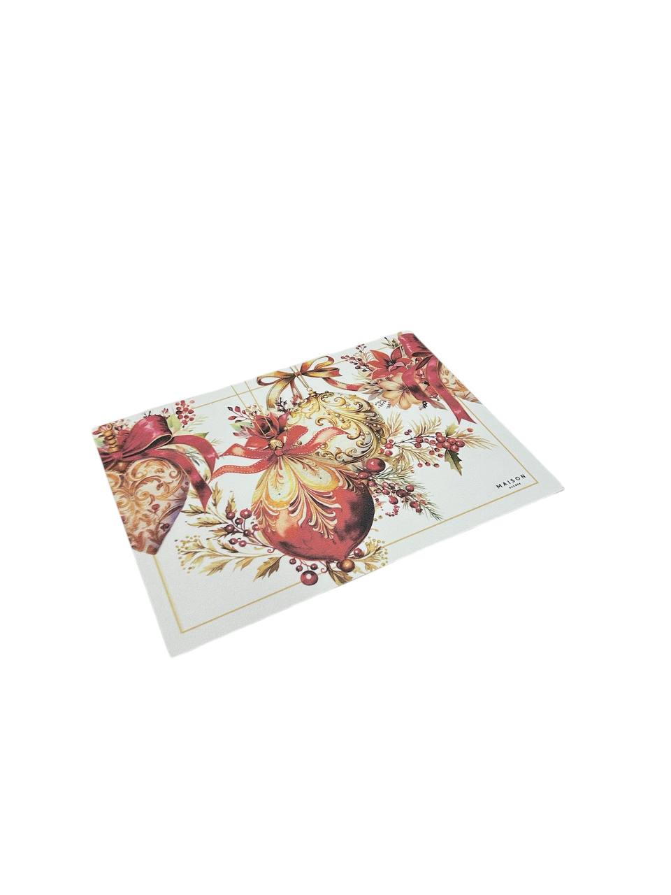 Tovaglietta americana in vinile Natale Preziosi var.02 - Maison Sucrèe