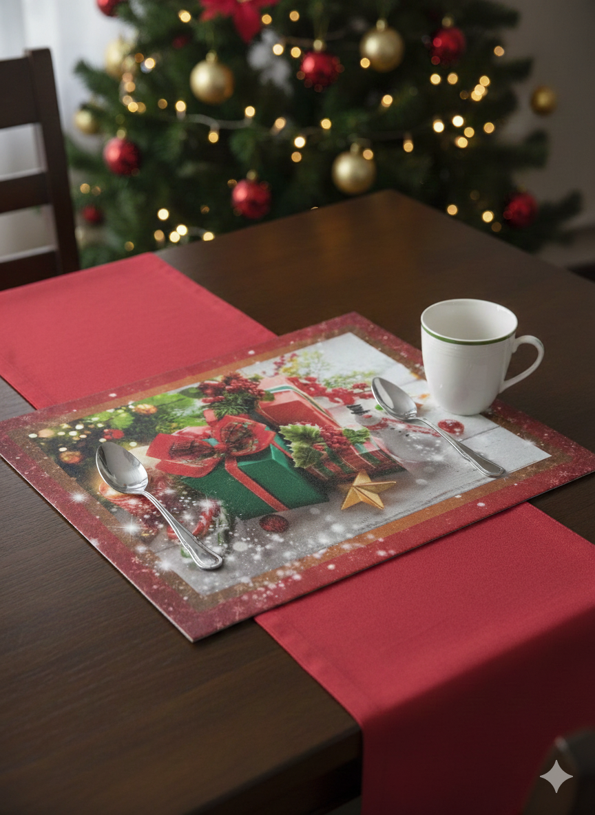 Tovaglietta in vinile natalizia mod. Natale 28 - WMD