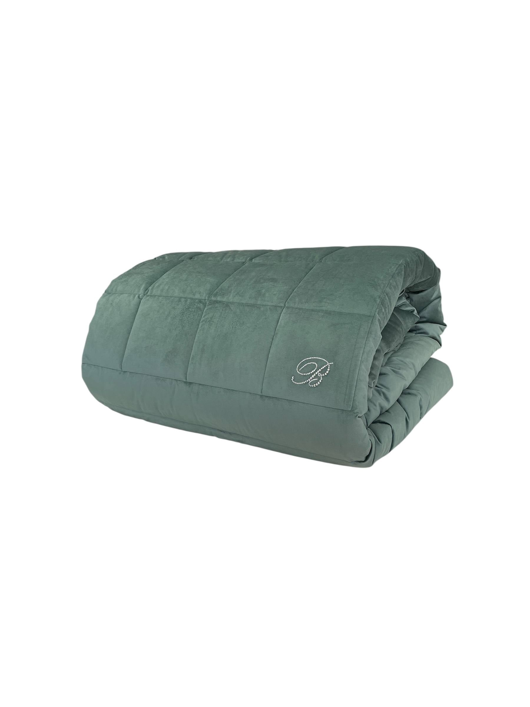 Trapunta invernale Matrimoniale Blu Velvet - Blumarine