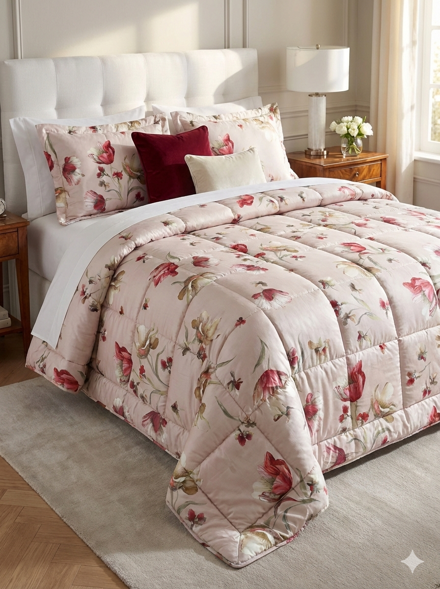 Trapunta invernale Matrimoniale Fleurette - Blumarine