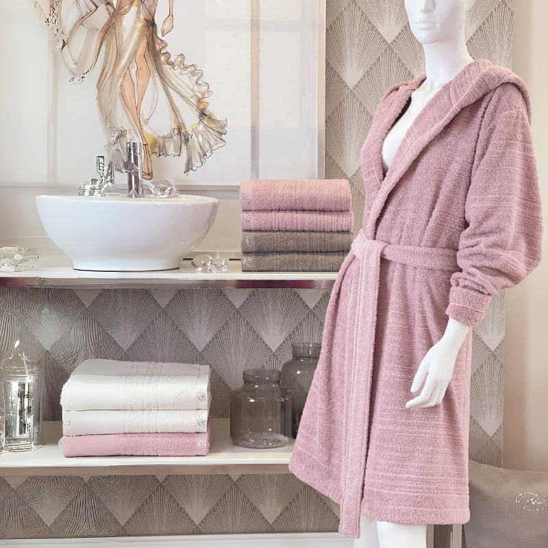 Accappatoio in spugna Samira Nocciola - Blumarine