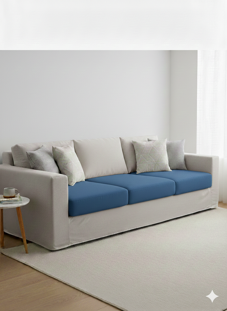 Coppia cuscini elasticizzati per copridivano - Kuveè Home