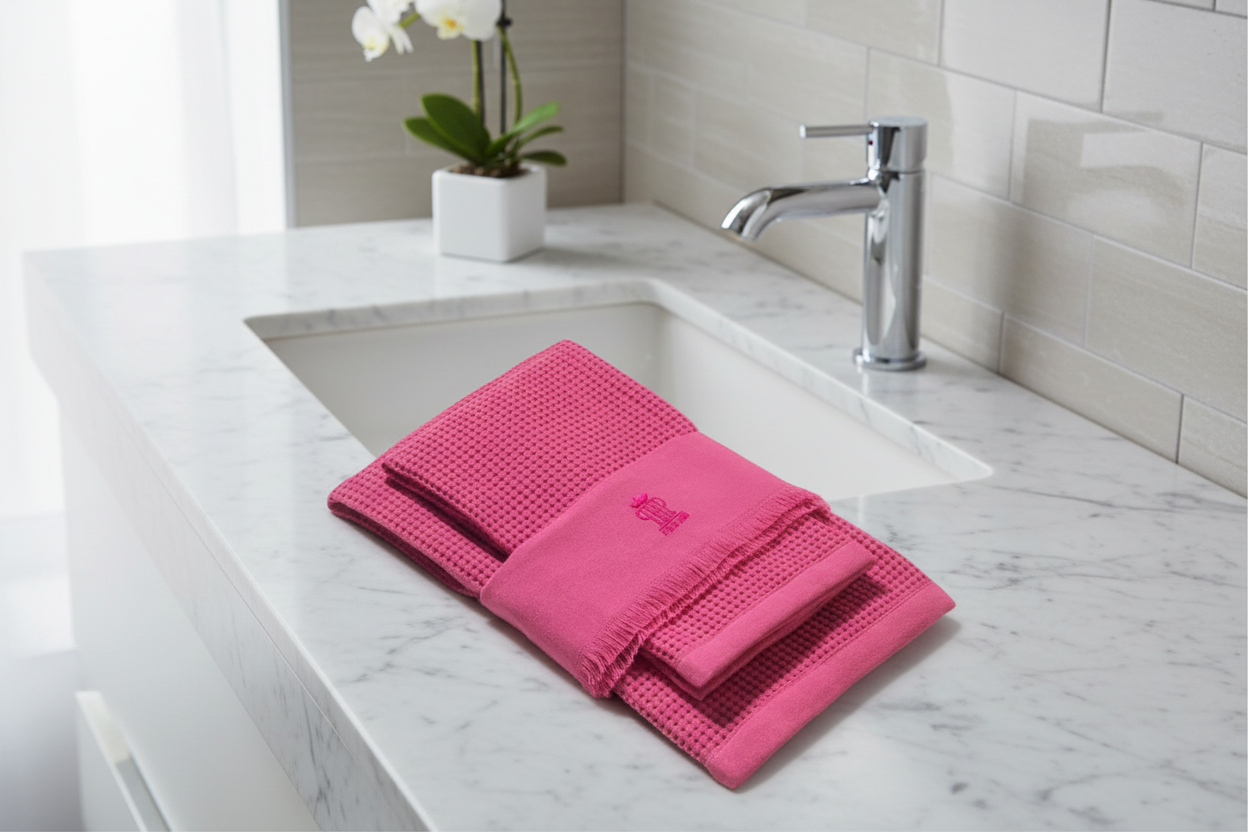 Set 3 pezzi asciugamani Nido d'ape (1+2) Joy - PHP Home Philosophy