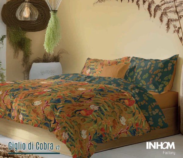 Parure copripiumino double-face Matrimoniale Extinct - INHOM