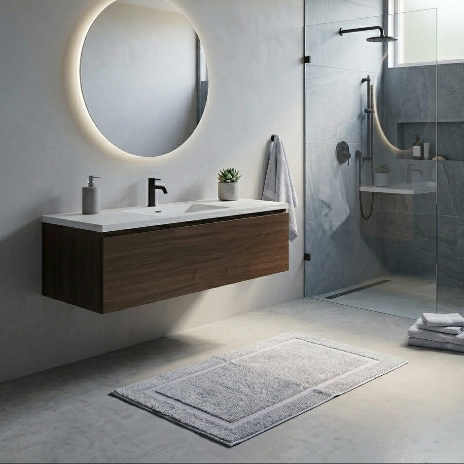 Tappeto bagno Radici Color - Tessitura Randi