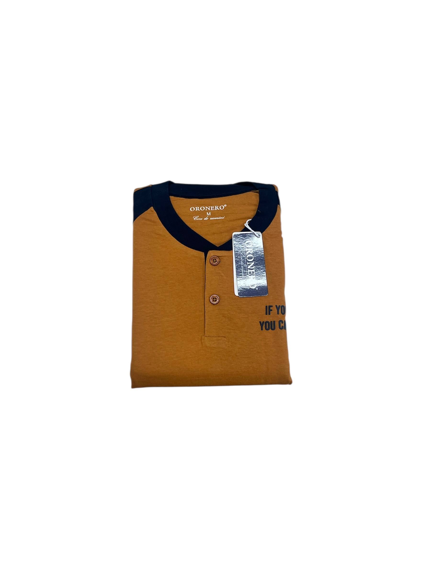 Pigiama uomo cotone OU611 - ORONERO