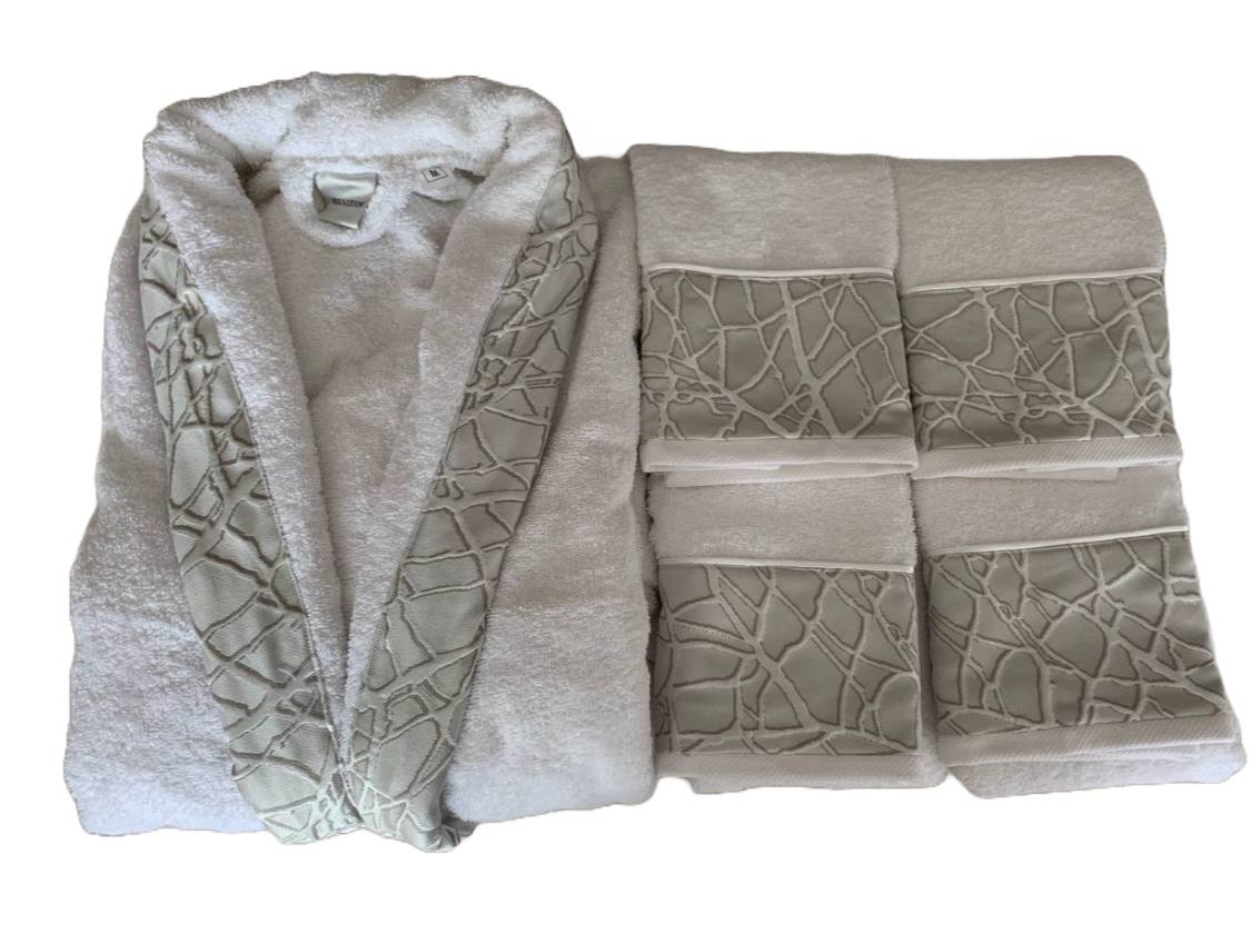 Completo bagno Primula bianco/ grigio