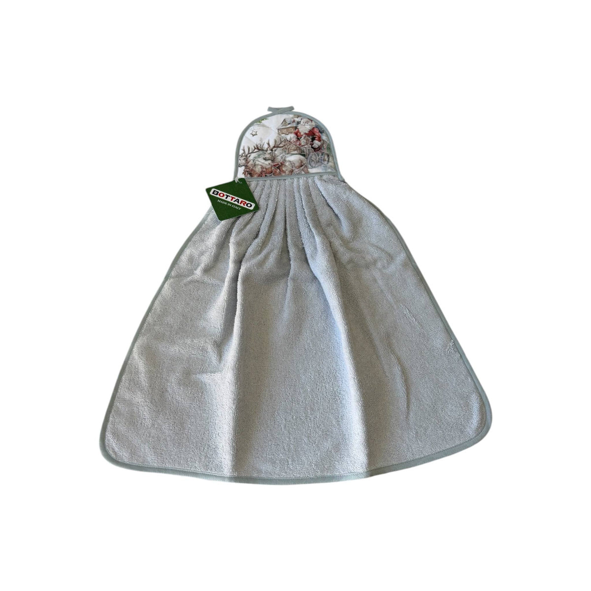 Strofinaccio asciughino in spugna natale Incanto - Bottaro