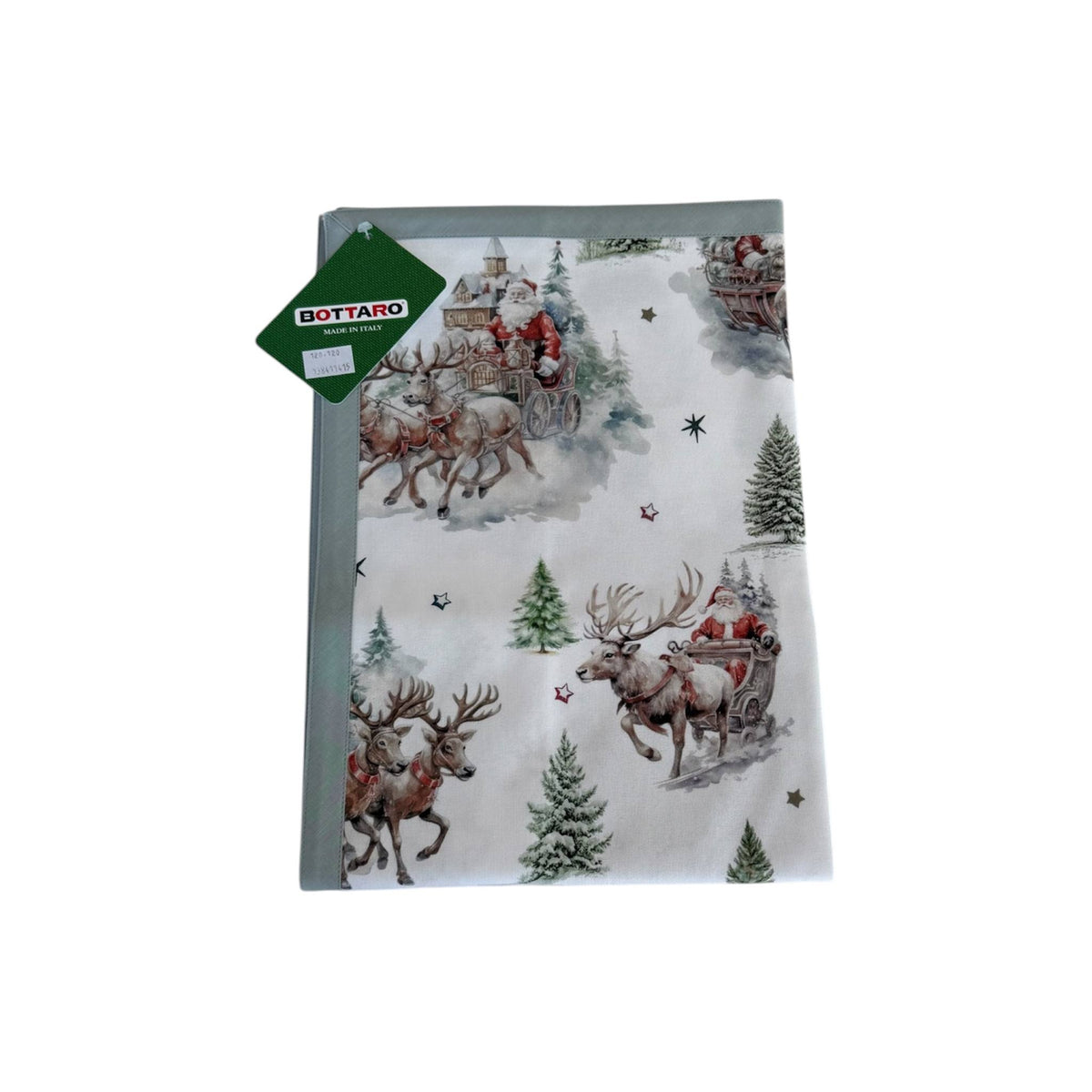 Tovaglia da tavola 120x120cm natale Incanto - Bottaro