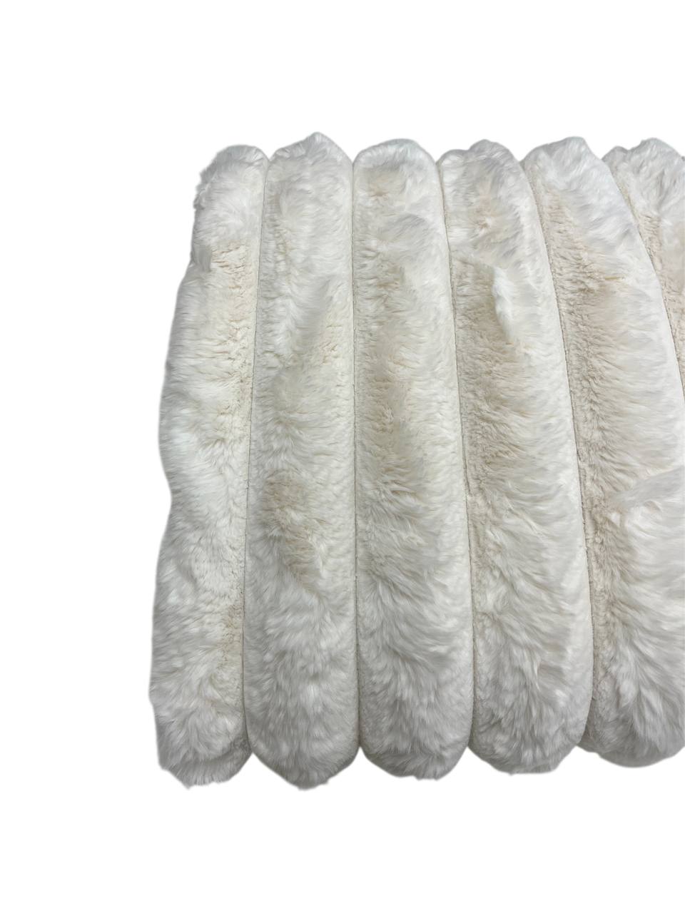 Coperta plaid 140x180cm pellicciotto Milk - Maryplaid