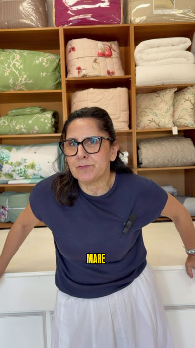 video Telo mare in spugna velour - Via Roma,60