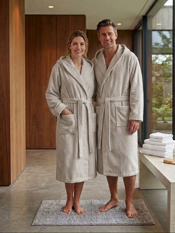 Accappatoio in spugna - Happidea