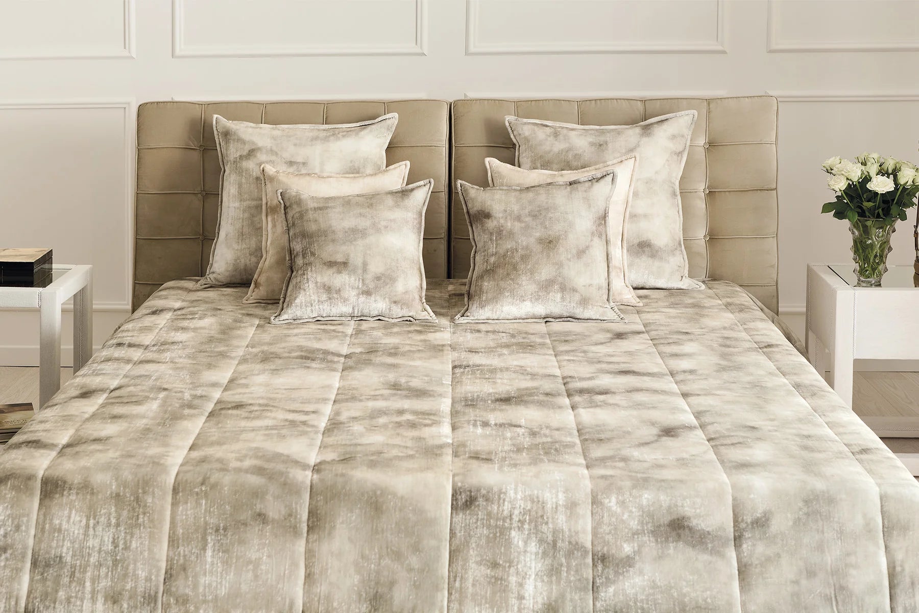 Trapuntino quilt matrimoniale Tiziano - Mastro Raphael